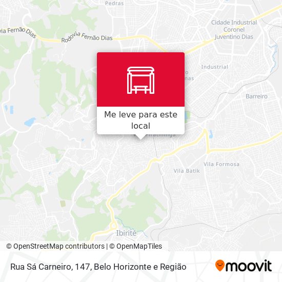Rua Sá Carneiro, 147 mapa