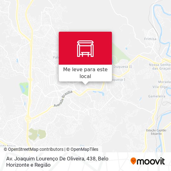 Av. Joaquim Lourenço De Oliveira, 438 mapa