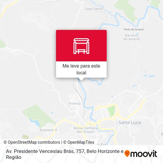Av. Presidente Venceslau Brás, 757 mapa