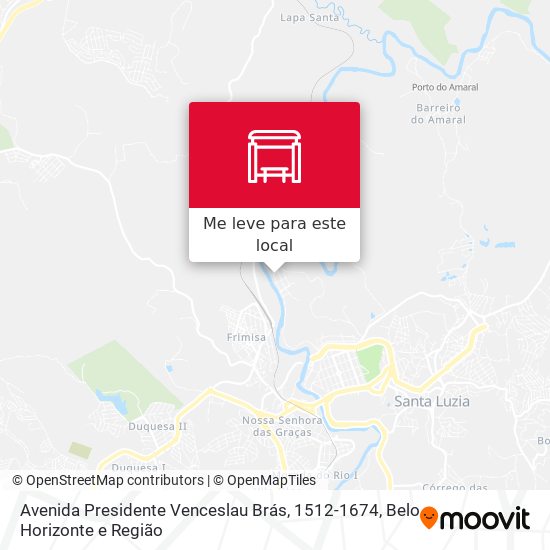 Avenida Presidente Venceslau Brás, 1512-1674 mapa