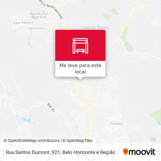 Rua Santos Dumont, 921 mapa