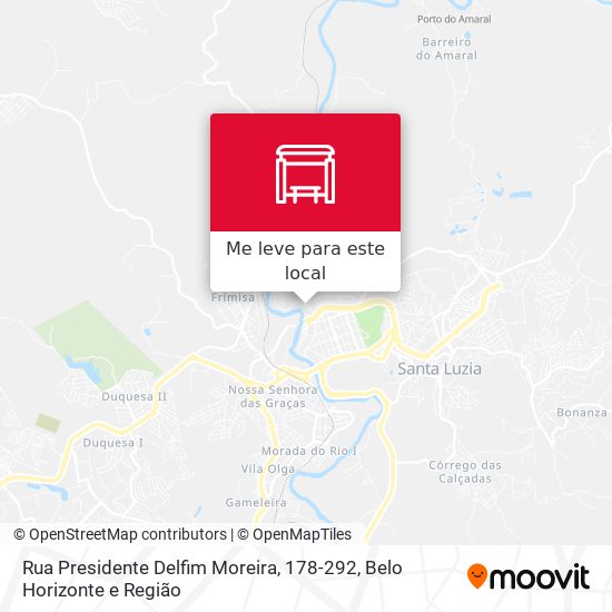 Rua Presidente Delfim Moreira, 178-292 mapa