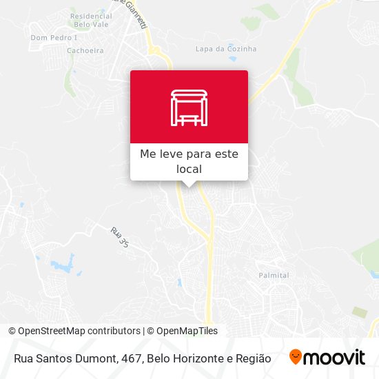 Rua Santos Dumont, 467 mapa
