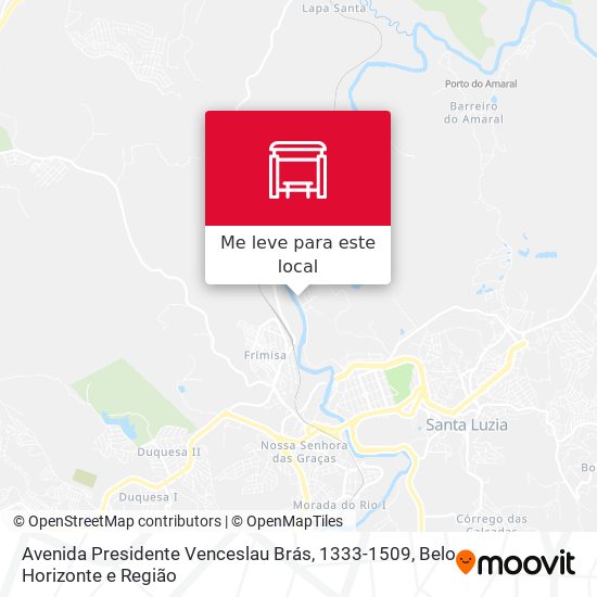 Avenida Presidente Venceslau Brás, 1333-1509 mapa