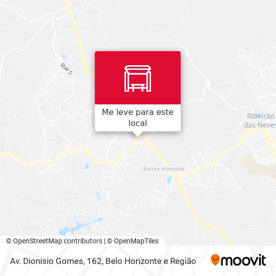 Av. Dionísio Gomes, 162 mapa