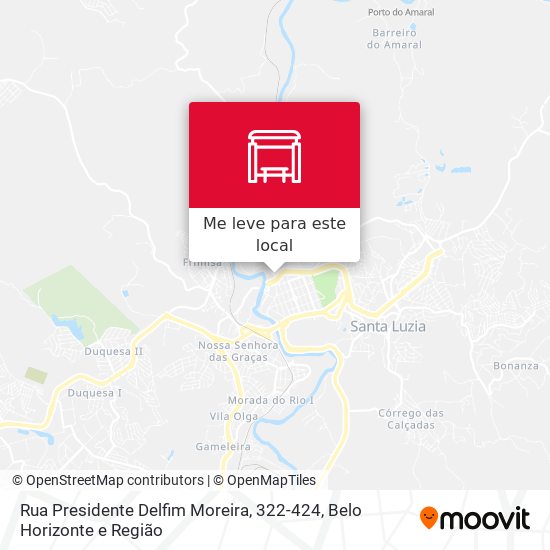 Rua Presidente Delfim Moreira, 322-424 mapa