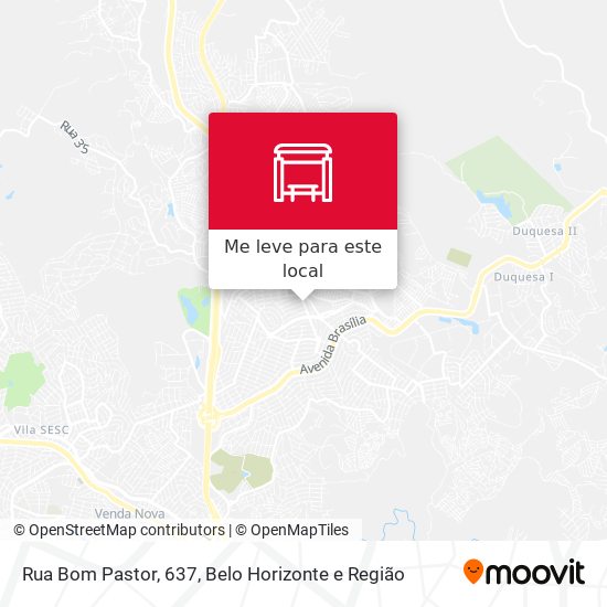 Rua Bom Pastor, 637 mapa