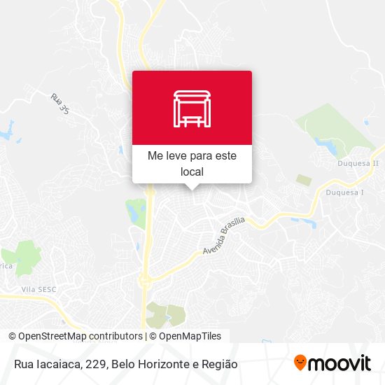 Rua Iacaiaca, 229 mapa