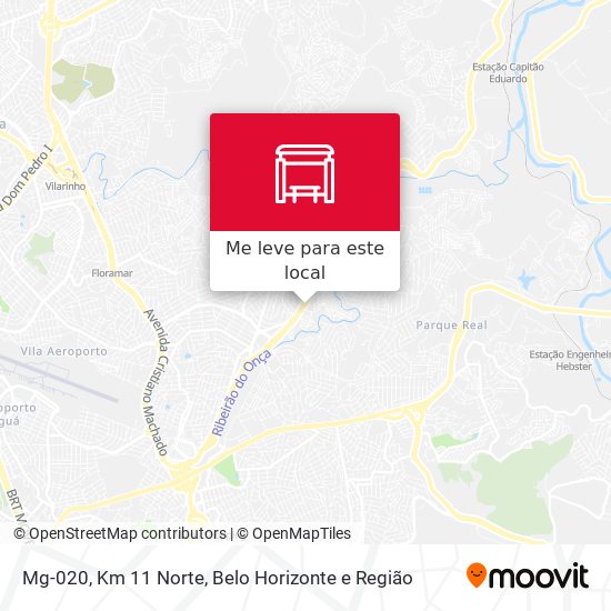 Mg-020, Km 11 Norte mapa