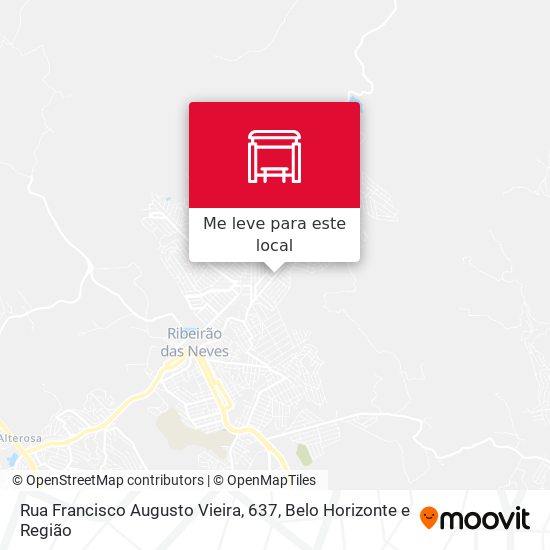 Rua Francisco Augusto Vieira, 637 mapa