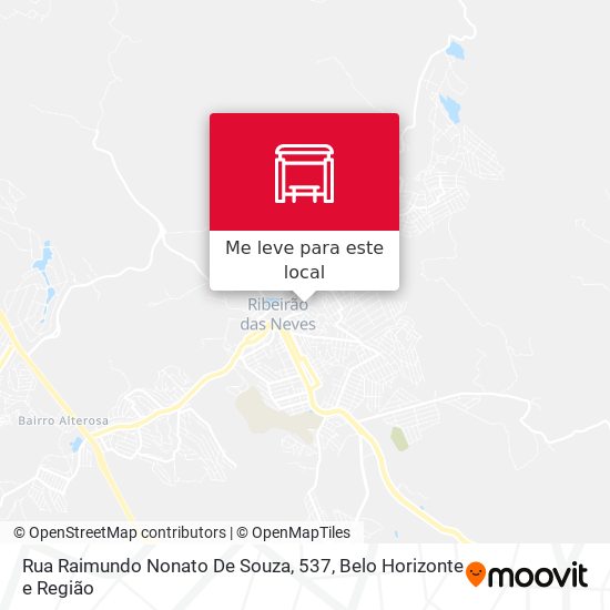 Rua Raimundo Nonato De Souza, 537 mapa