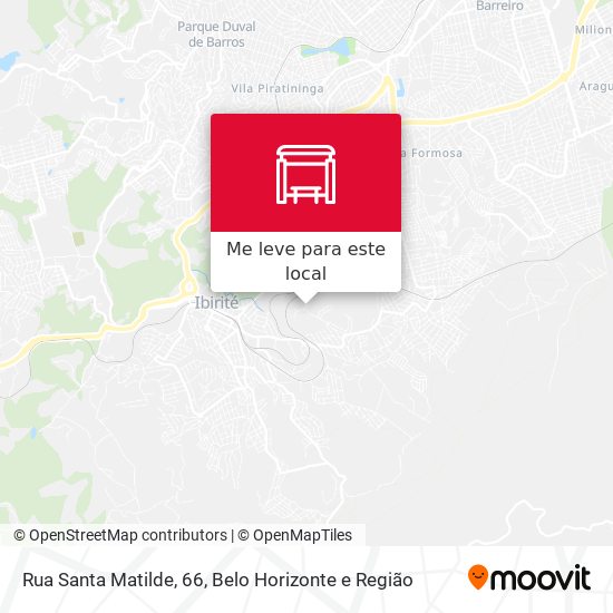 Rua Santa Matilde, 66 mapa
