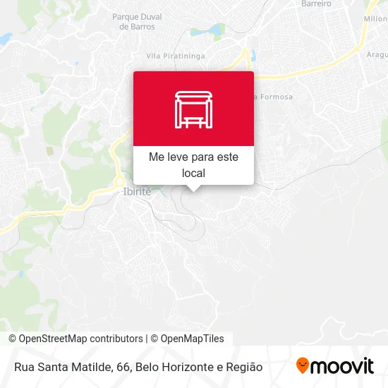 Rua Santa Matilde, 66 mapa