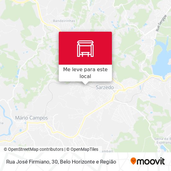 Rua José Firmiano, 30 mapa