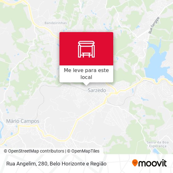 Rua Angelim, 280 mapa