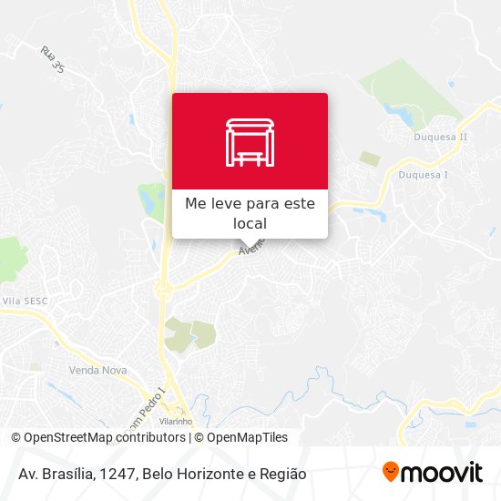 Av. Brasília, 1247 mapa