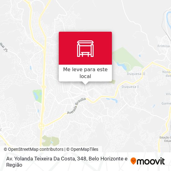 Av. Yolanda Teixeira Da Costa, 348 mapa