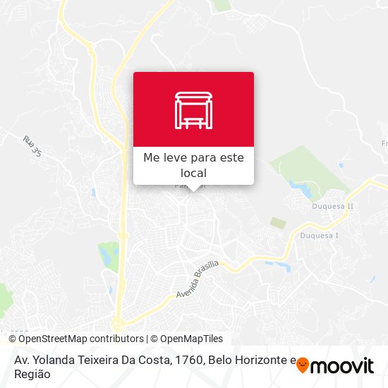 Av. Yolanda Teixeira Da Costa, 1760 mapa