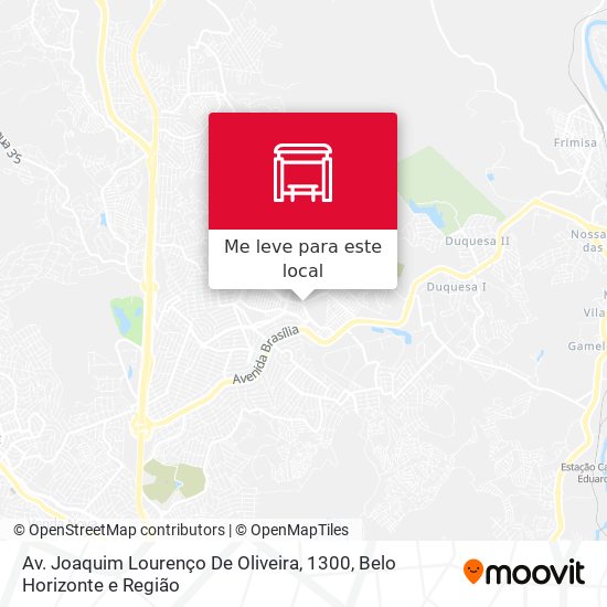 Av. Joaquim Lourenço De Oliveira, 1300 mapa