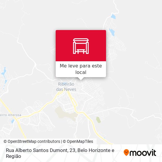 Rua Alberto Santos Dumont, 23 mapa