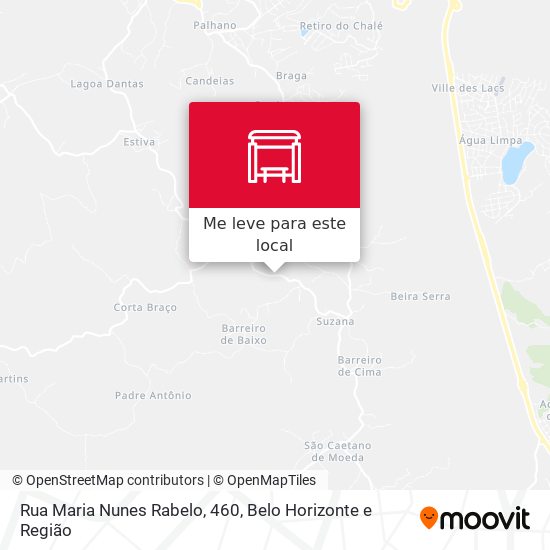 Rua Maria Nunes Rabelo, 460 mapa