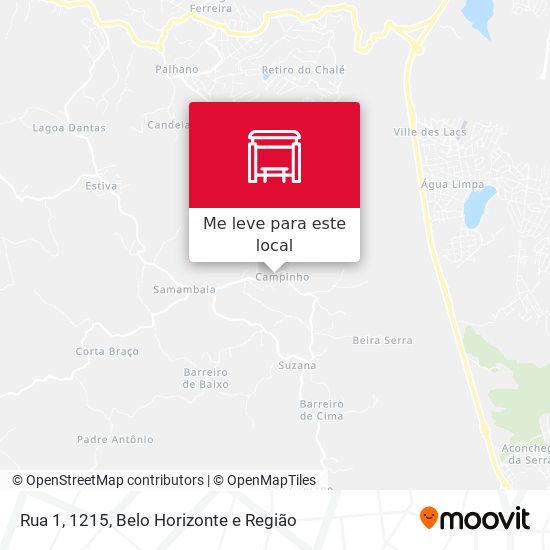 Rua 1, 1215 mapa
