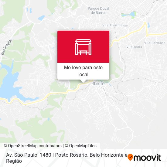 Av. São Paulo, 1480 | Posto Rosário mapa