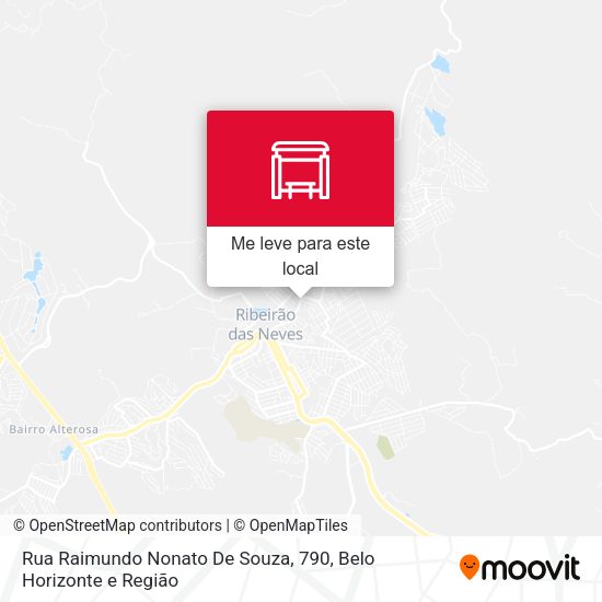 Rua Raimundo Nonato De Souza, 790 mapa