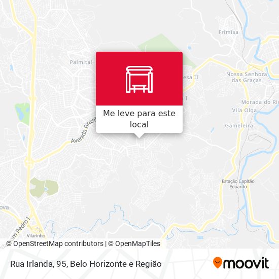 Rua Irlanda, 95 mapa