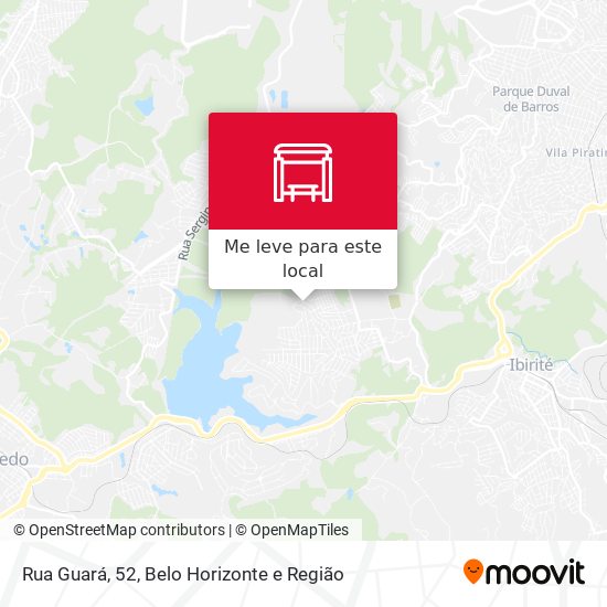 Rua Guará, 52 mapa