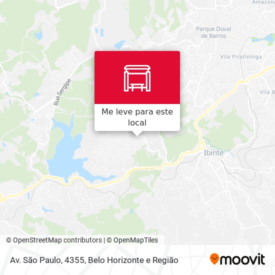 Av. São Paulo, 4355 mapa