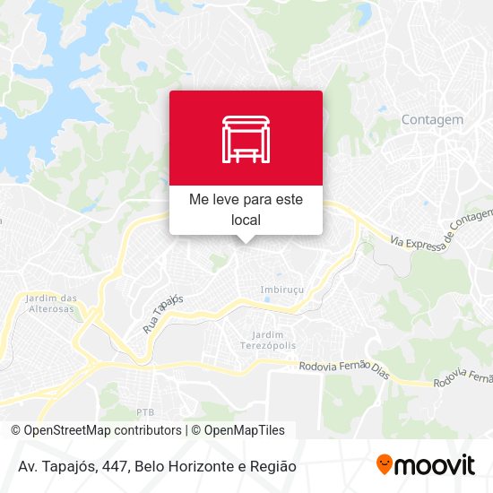 Av. Tapajós, 447 mapa