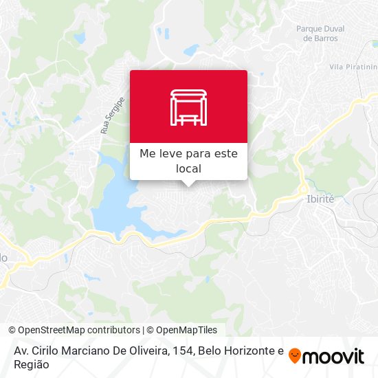 Av. Cirilo Marciano De Oliveira, 154 mapa