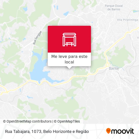 Rua Tabajara, 1073 mapa
