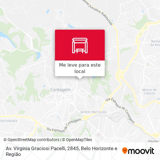 Av. Virgínia Graciosi Pacelli, 2845 mapa