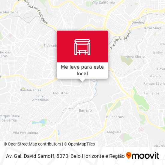 Av. Gal. David Sarnoff, 5070 mapa