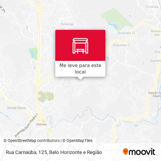 Rua Carnaúba, 125 mapa