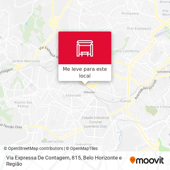 Via Expressa De Contagem, 815 mapa