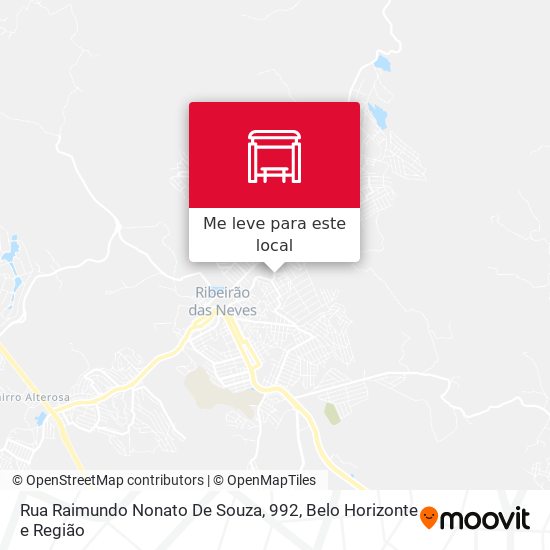 Rua Raimundo Nonato De Souza, 992 mapa