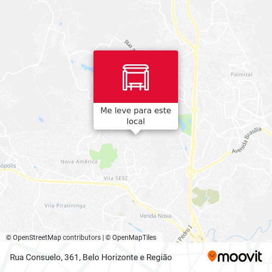 Rua Consuelo, 361 mapa