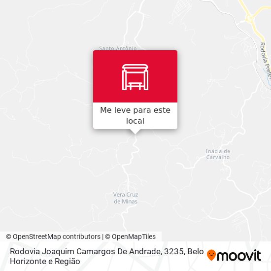 Rodovia Joaquim Camargos De Andrade, 3235 mapa