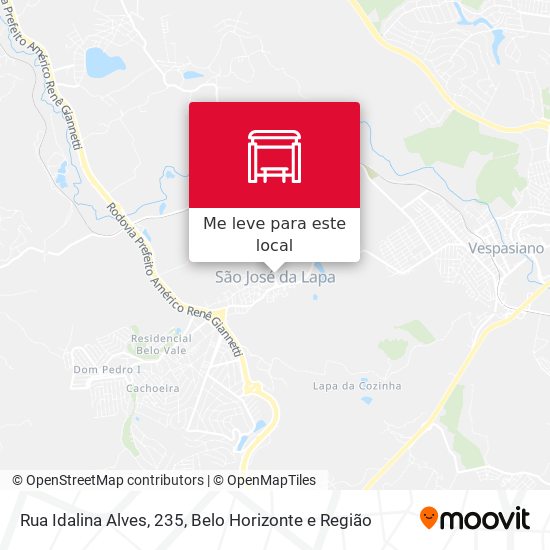 Rua Idalina Alves, 235 mapa