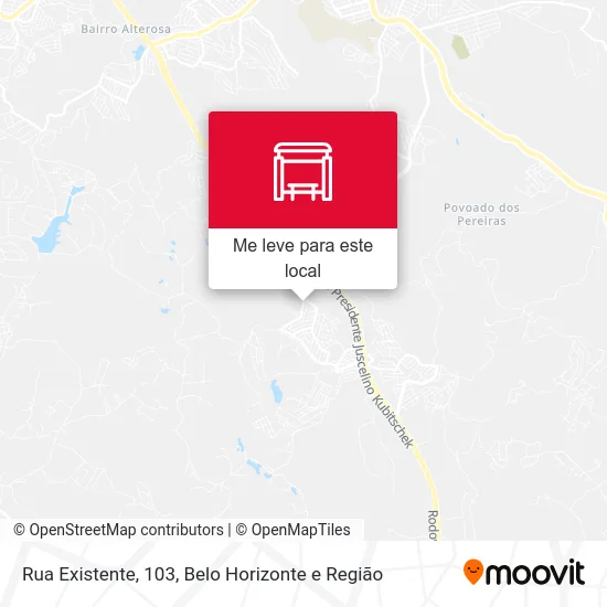 Rua Existente, 103 mapa