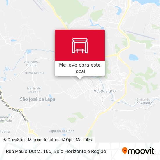 Rua Paulo Dutra, 165 mapa