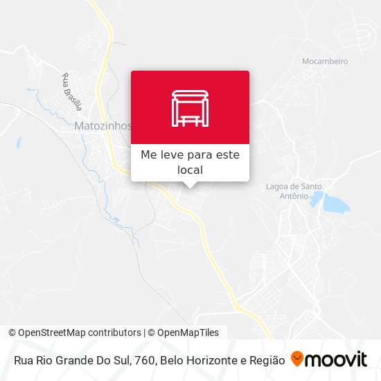 Rua Rio Grande Do Sul, 760 mapa