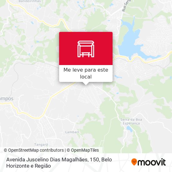 Avenida Juscelino Dias Magalhães, 150 mapa