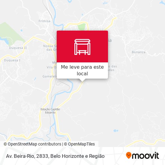 Av. Beira-Rio, 2833 mapa