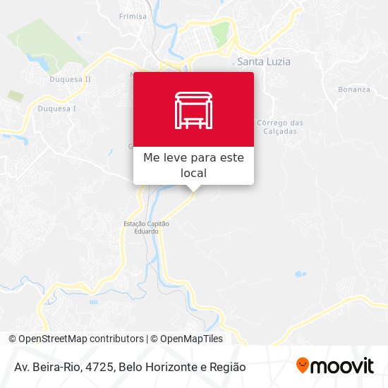 Av. Beira-Rio, 4725 mapa