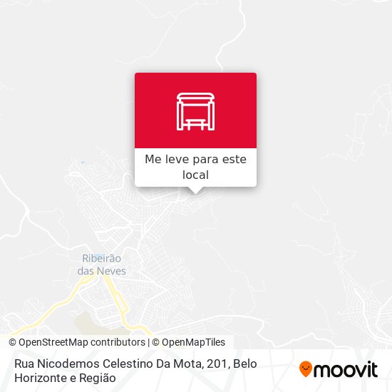 Rua Nicodemos Celestino Da Mota, 201 mapa