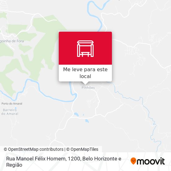 Rua Manoel Félix Homem, 1200 mapa